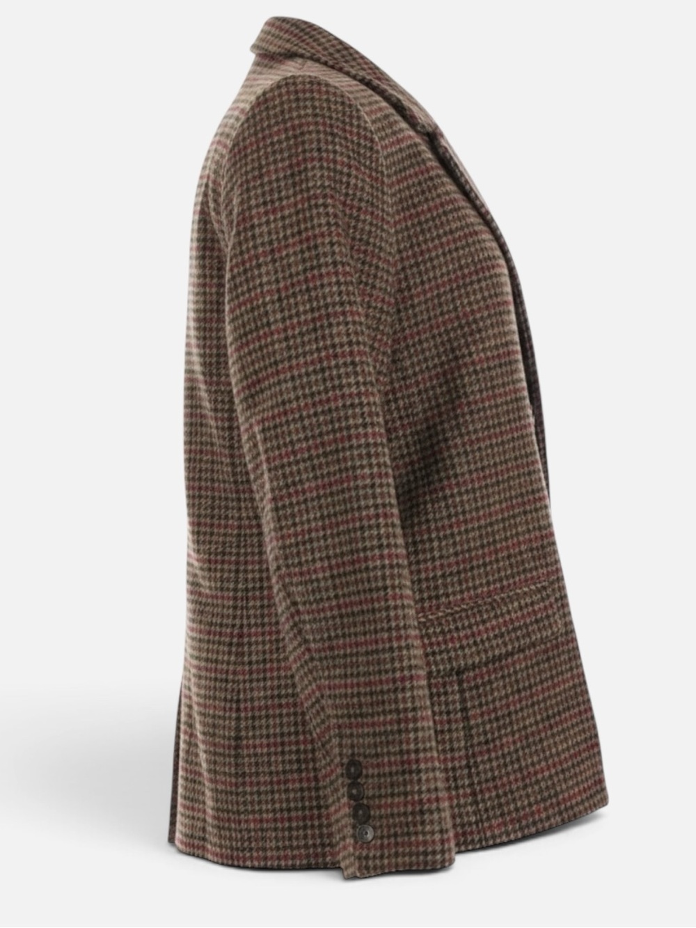 Sézane Christie Jacket in Brown Houndstooth FR 40 / US 8 - Picture 7 of 16